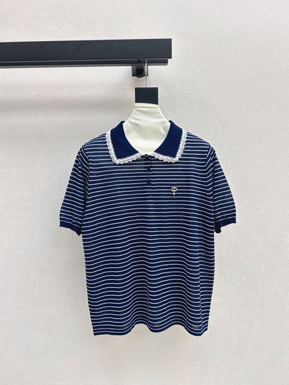 D 25ss knit polo shirt