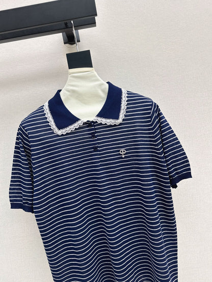 D 25ss knit polo shirt