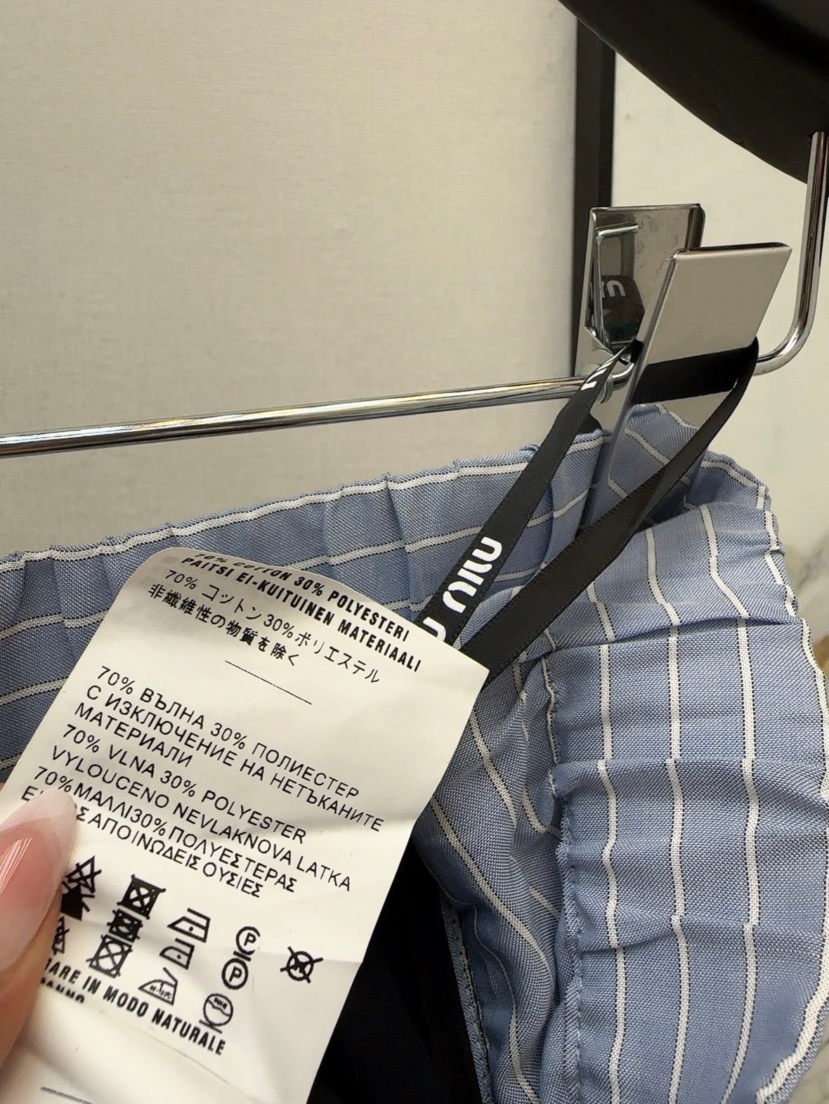 Mi 25ss embroider pants