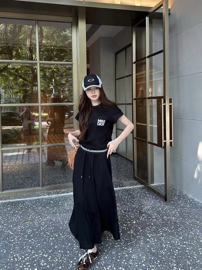 D 25ss miss skirt set