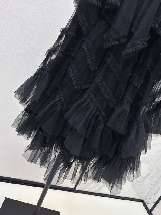 Ch 25ss ruffle skirt