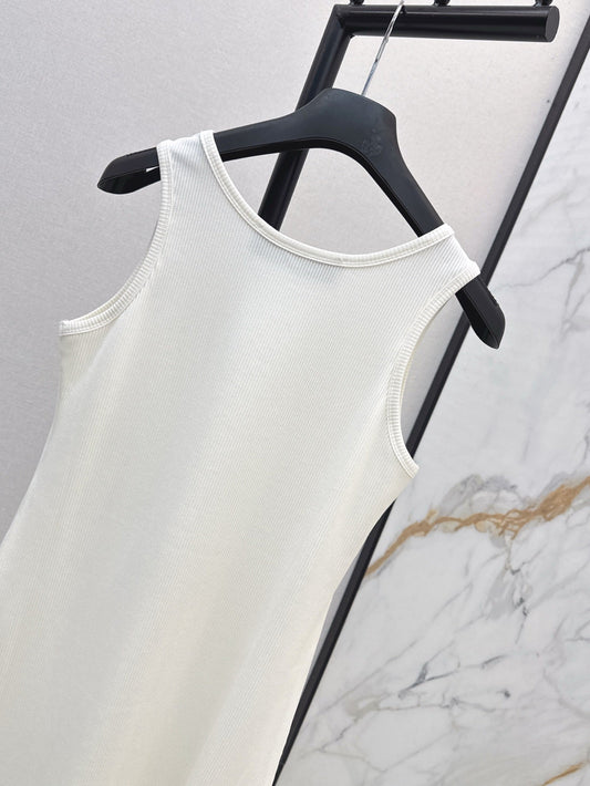 D 25ss knit slip dress