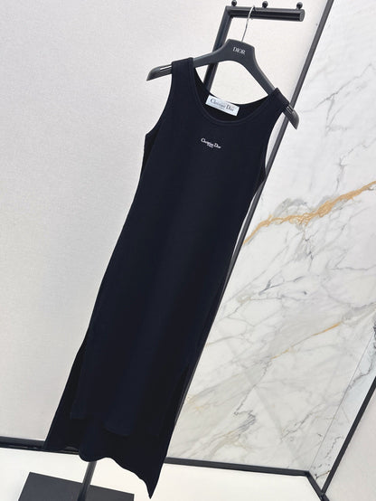 D 25ss knit slip dress