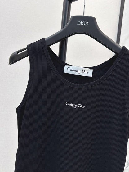 D 25ss knit slip dress