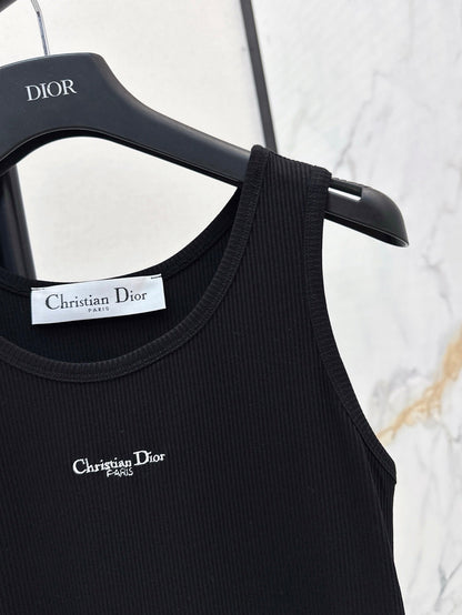 D 25ss knit slip dress