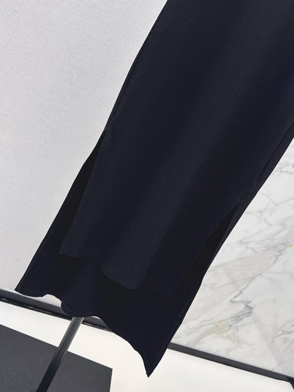 D 25ss knit slip dress