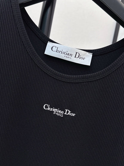D 25ss knit slip dress