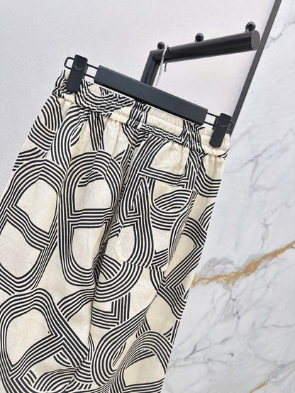 H 25ss linen pants