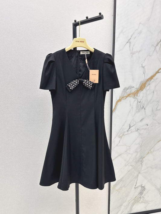 M 25ss rhinestone dress