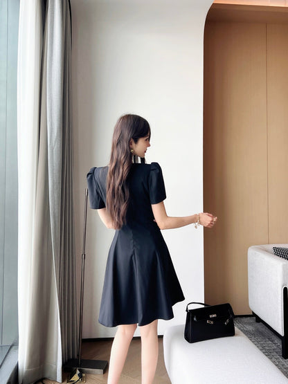 M 25ss rhinestone dress