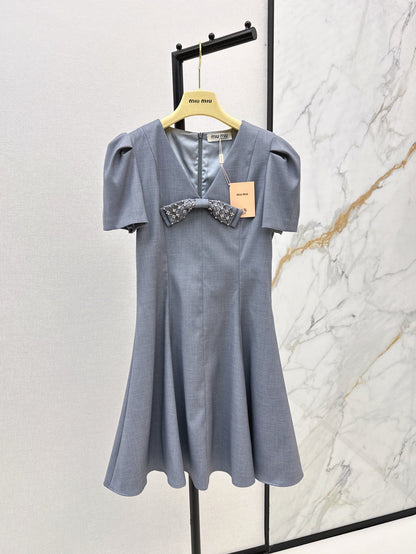 M 25ss rhinestone dress