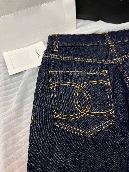 ch 25ss embroidered jeans