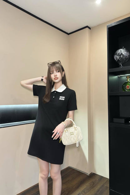 Mi 25ss embroidered dress