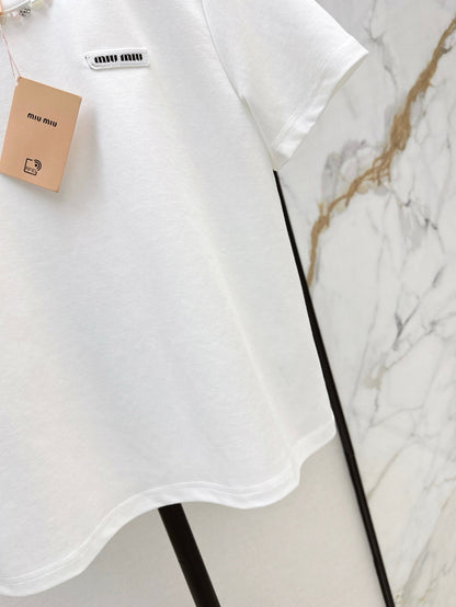 Mi 25ss rhinestone t-shirt