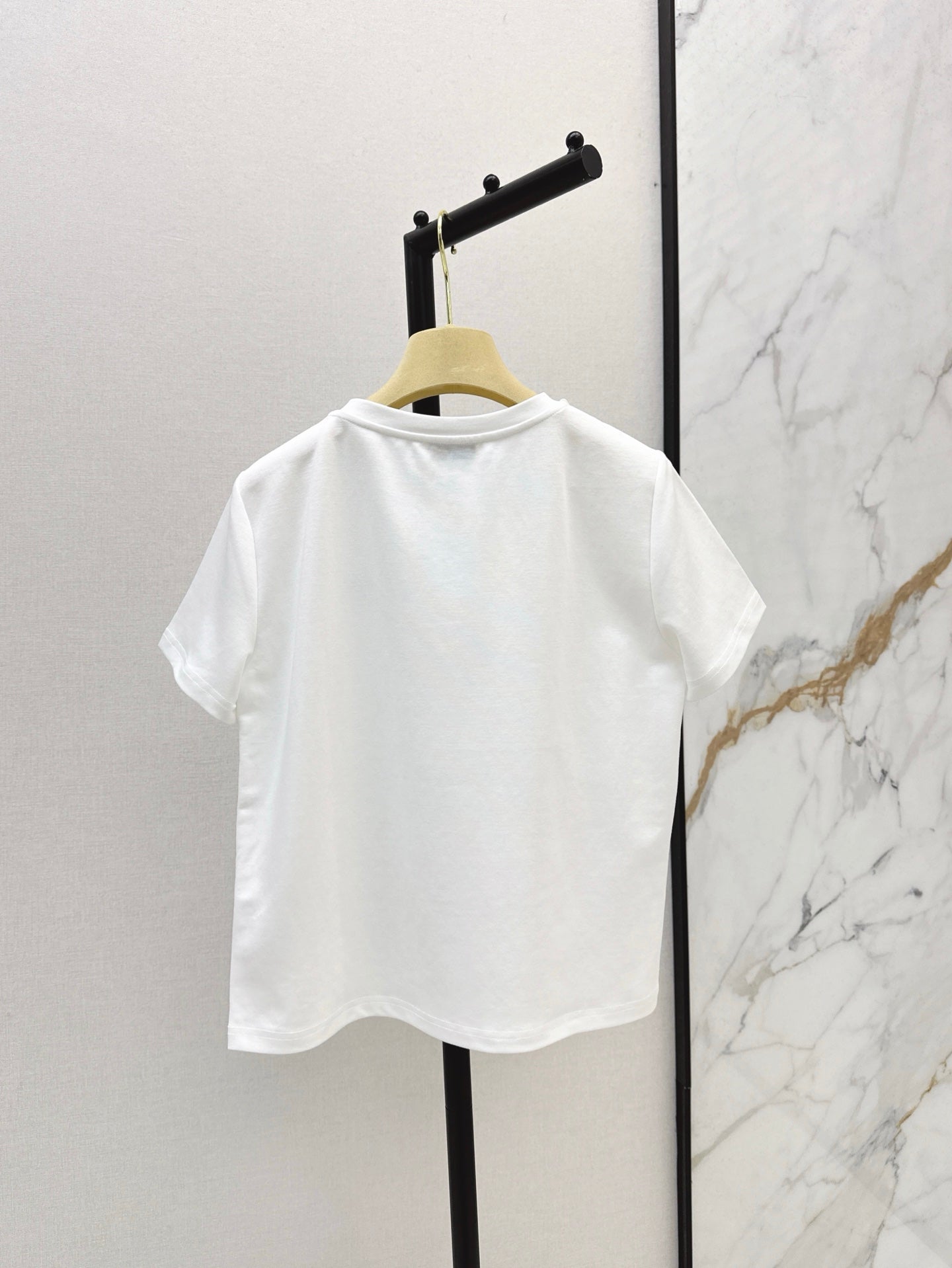 Mi 25ss rhinestone t-shirt