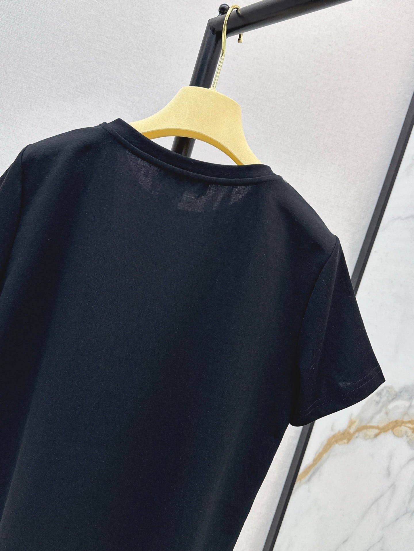 Mi 25ss rhinestone t-shirt