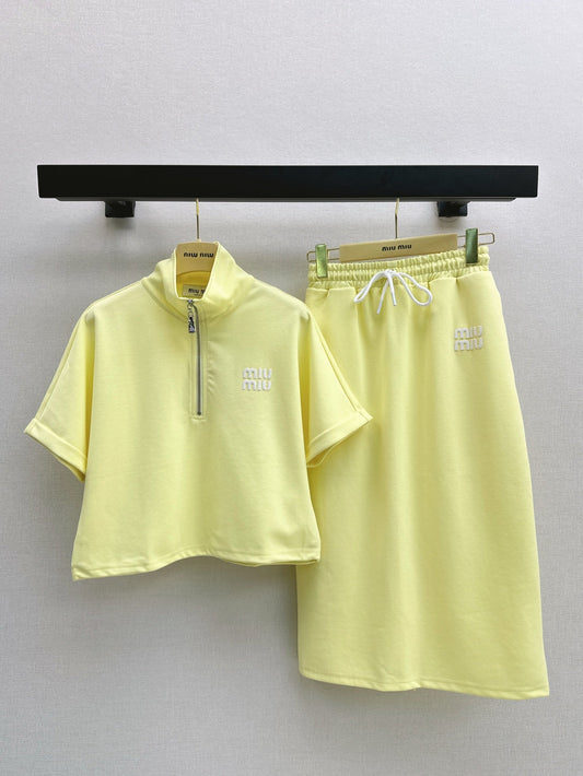 Mi 25ss skirt set