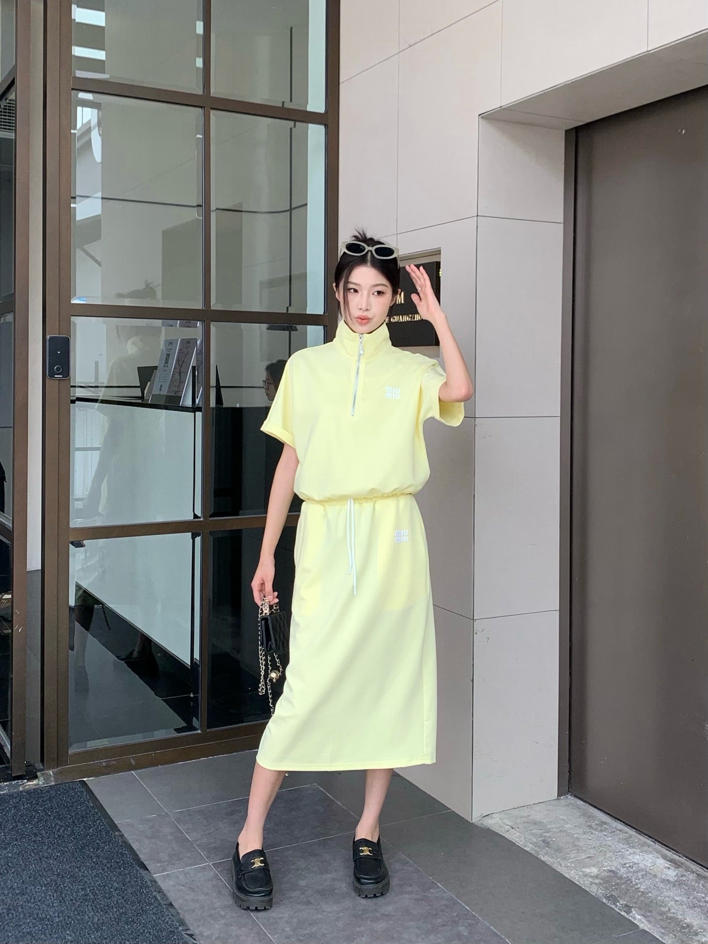 Mi 25ss skirt set