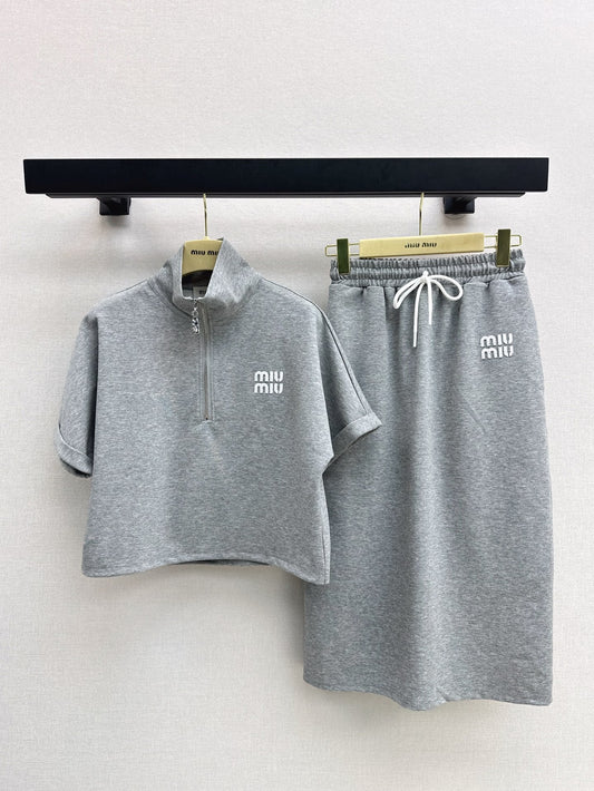 Mi 25ss skirt set