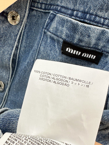 M 25ss denim vest