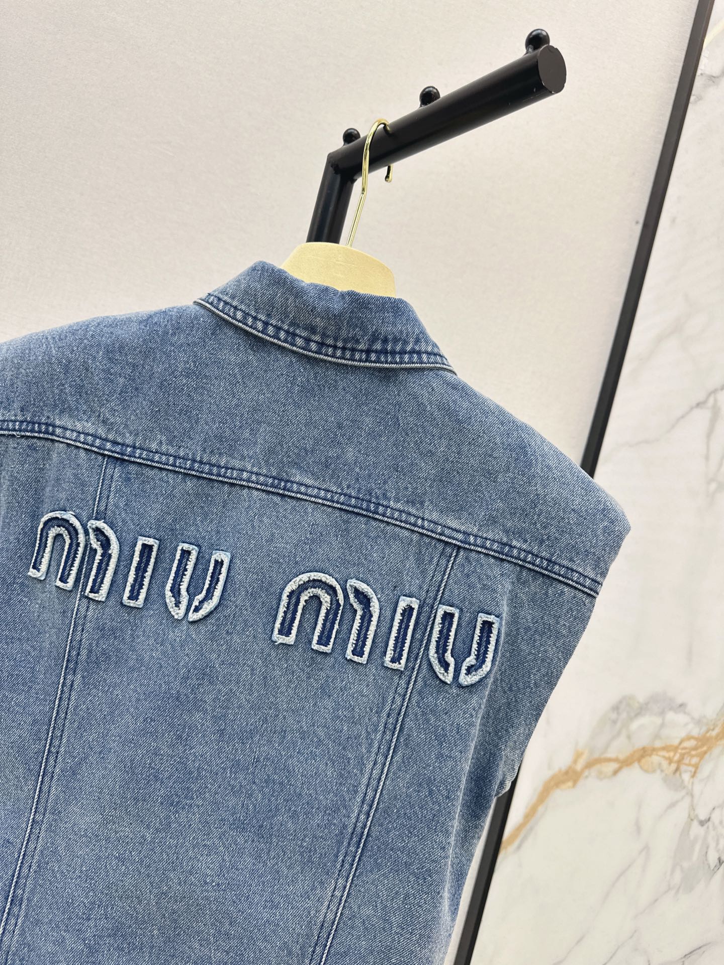 M 25ss denim vest