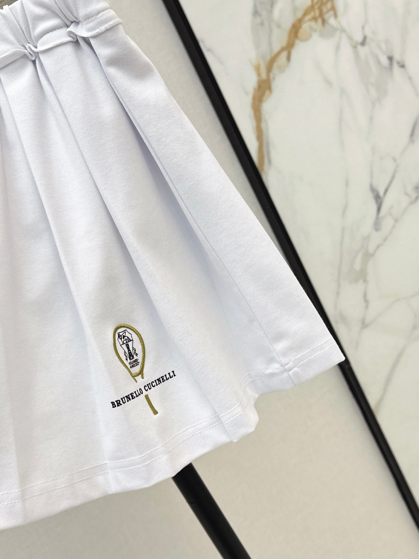 bru 25ss polo skirt set