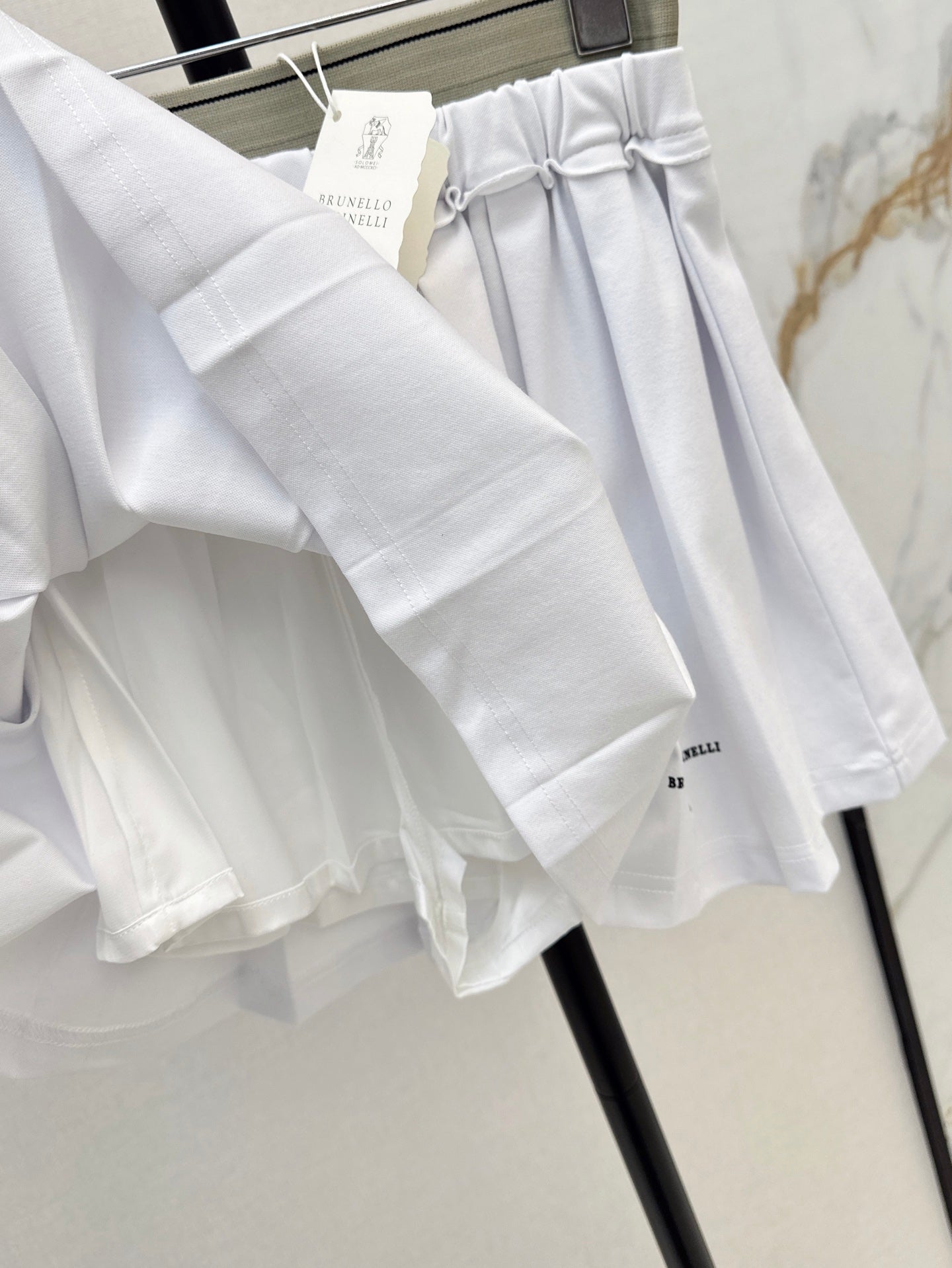 bru 25ss polo skirt set