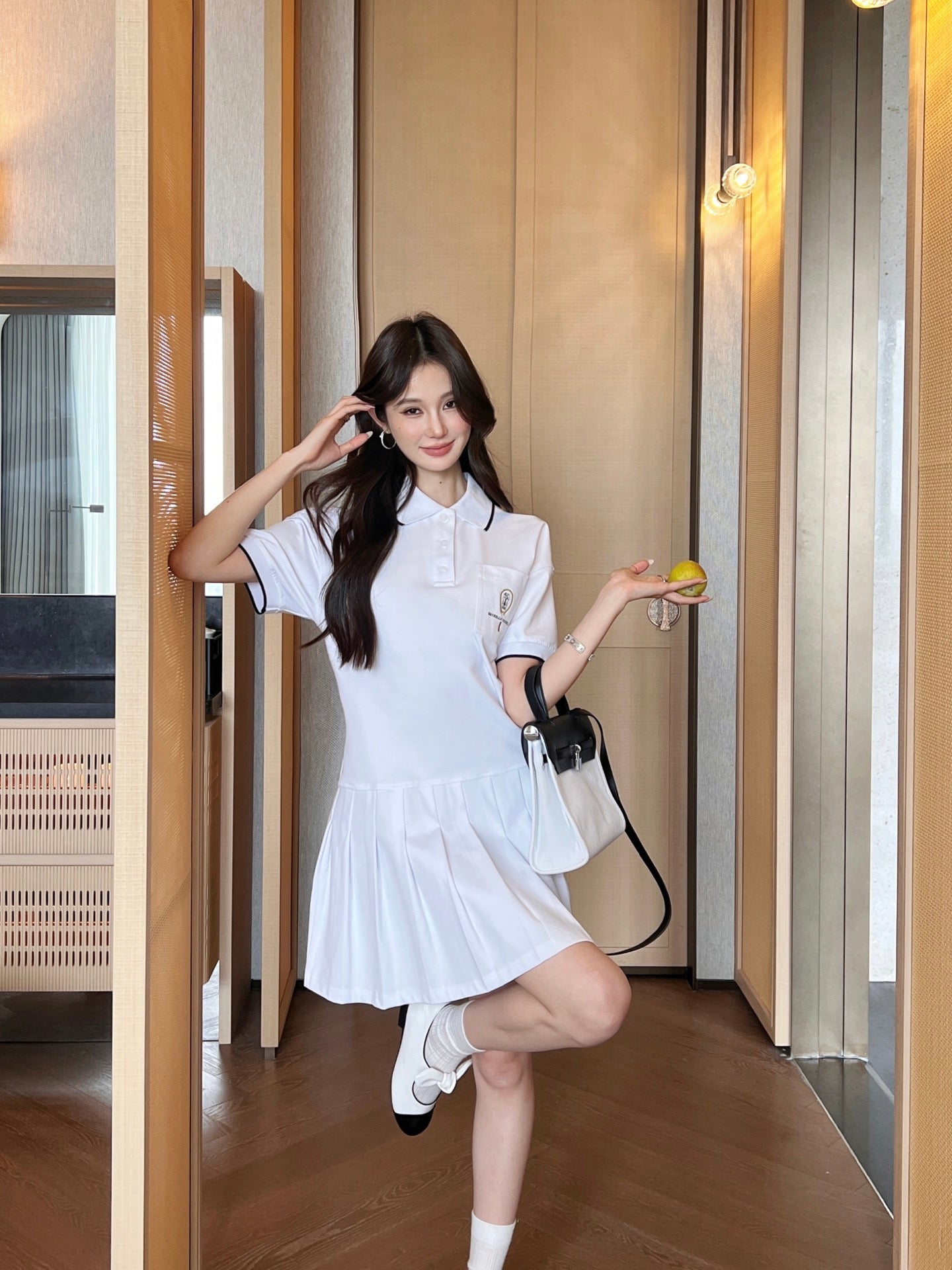 bru 25ss tennis dress
