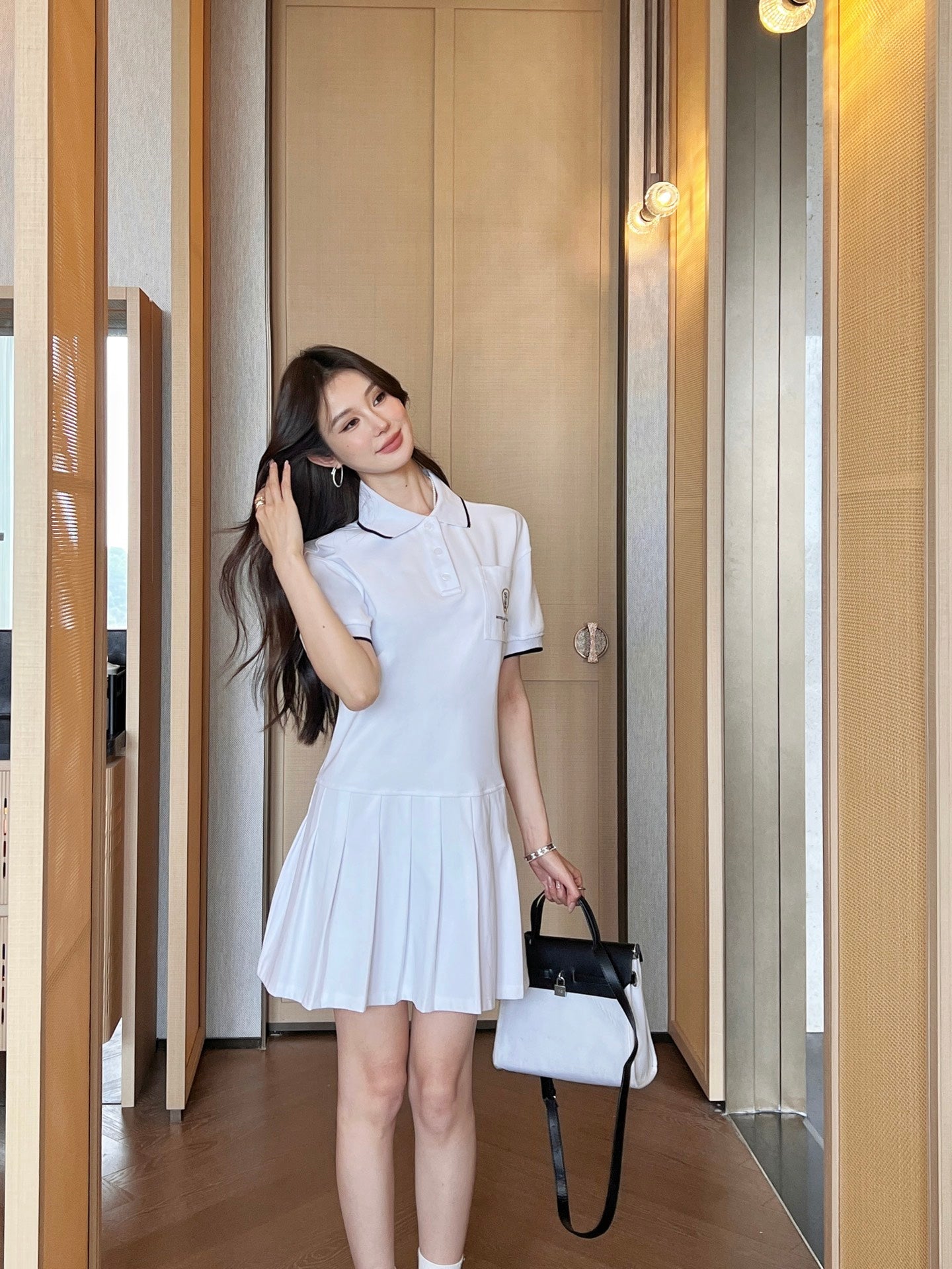 bru 25ss tennis dress