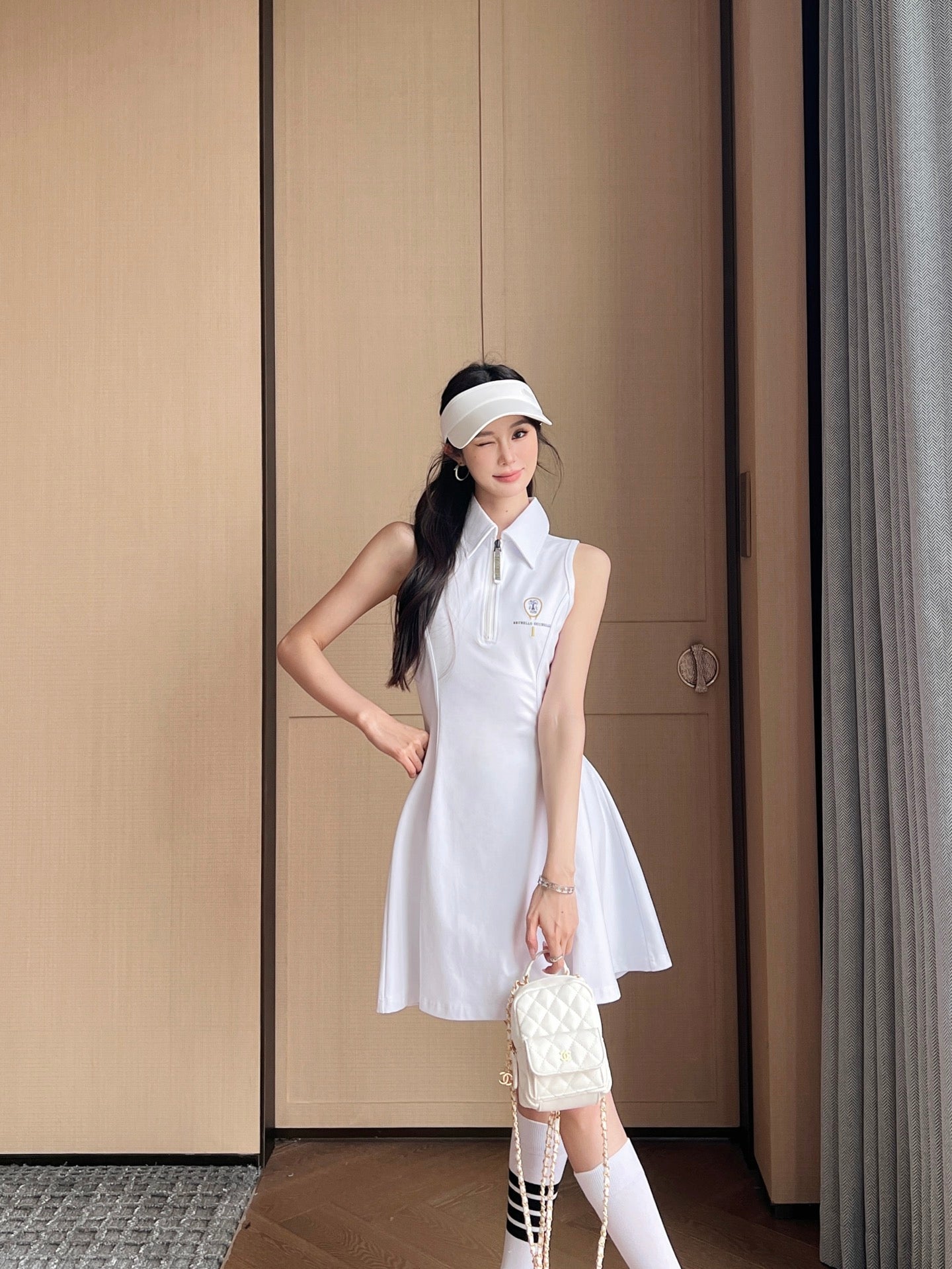 bru 25ss tennis dress