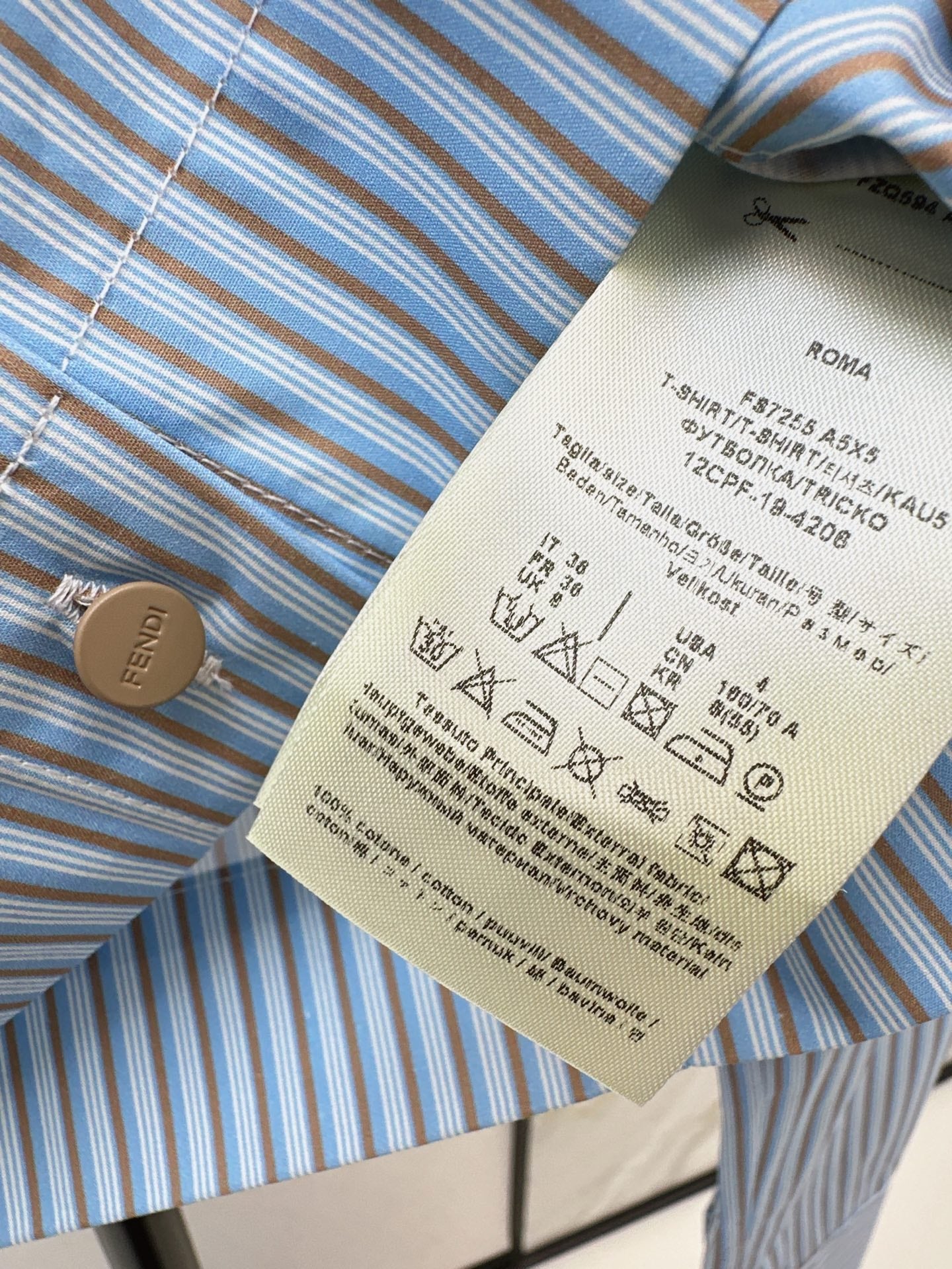 Fe 25ss crop shirt