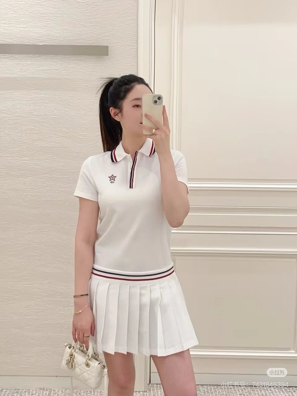D 25ss tennis dress