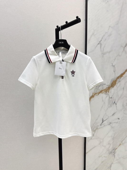 D 25ss tennis polo shirt