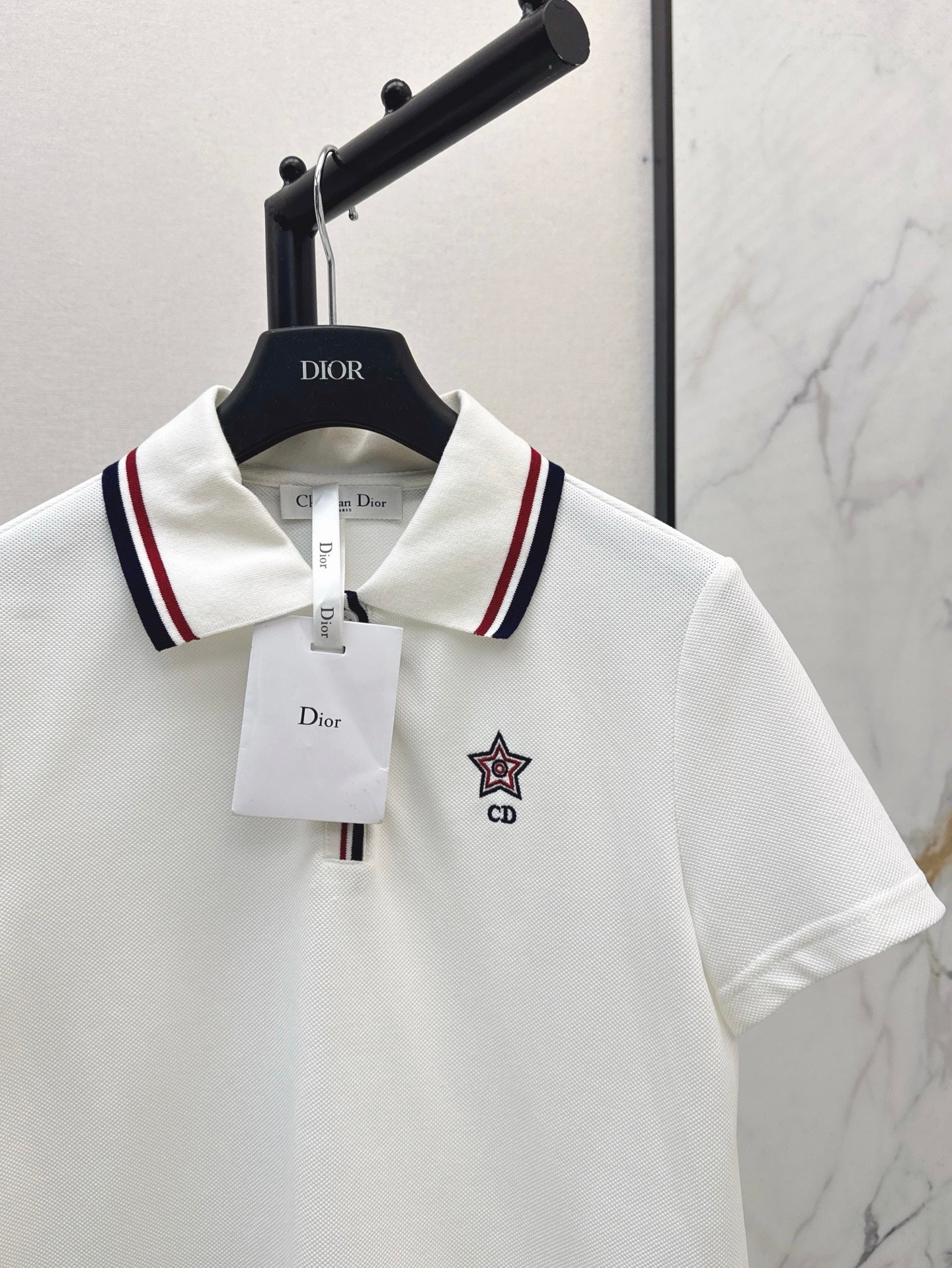 D 25ss tennis polo shirt