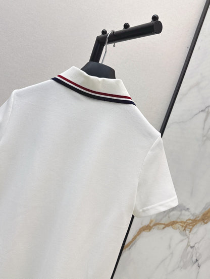 D 25ss tennis polo shirt