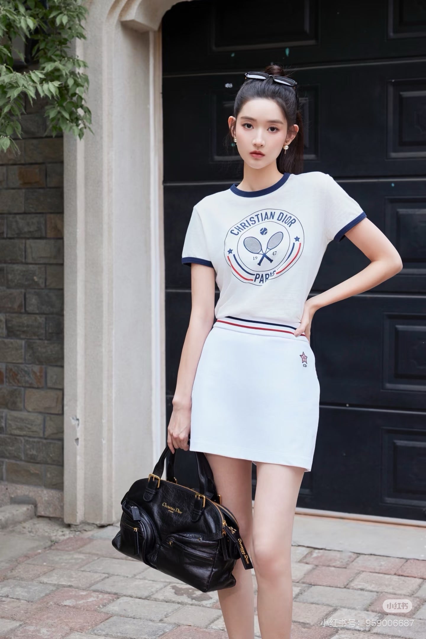 D 25ss tennis t-shirt