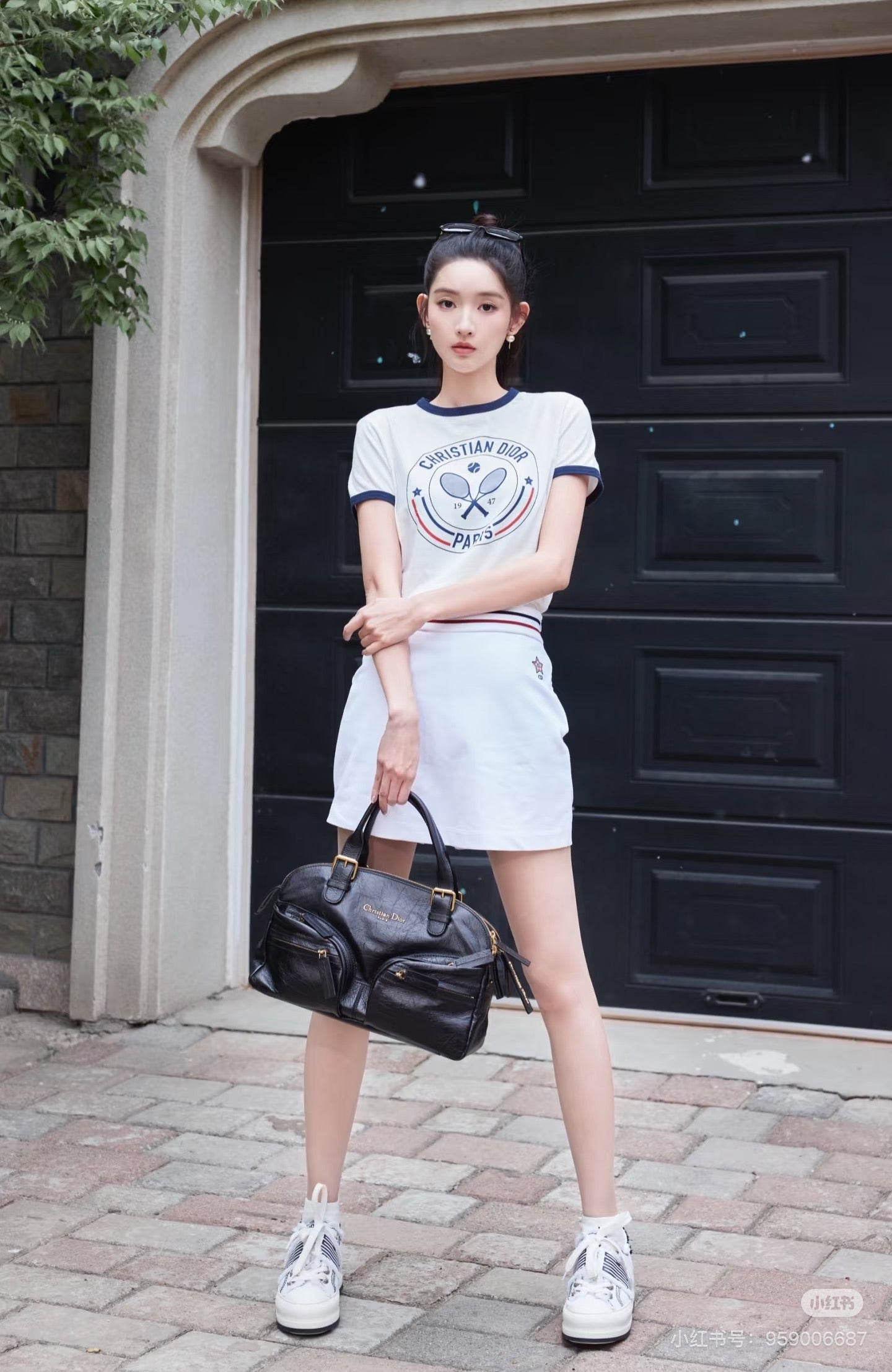 D 25ss tennis t-shirt