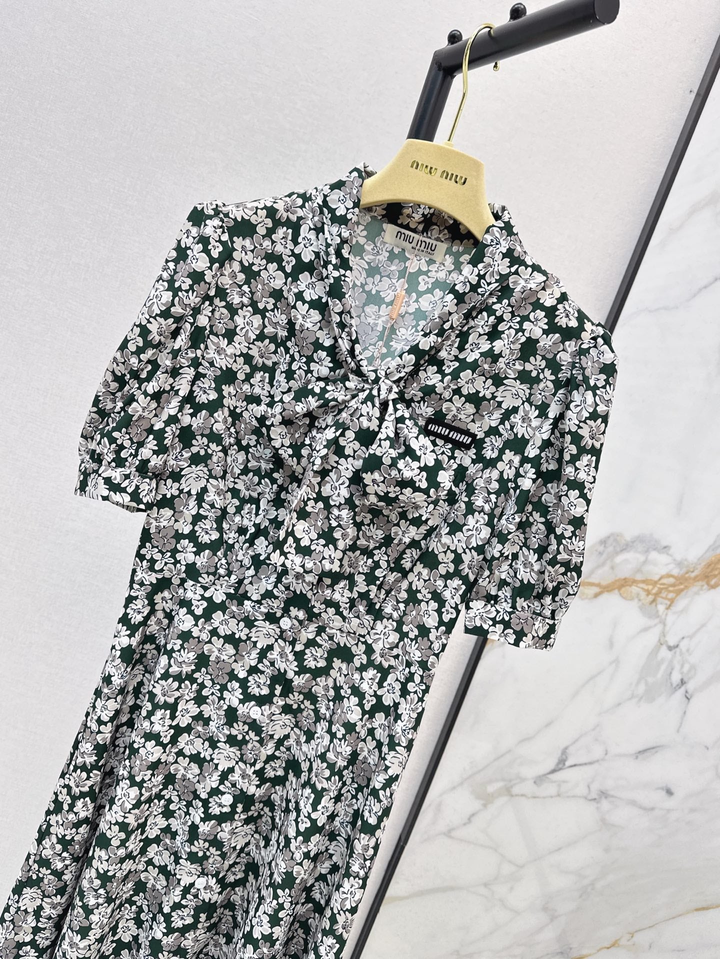 M 25ss floral dress