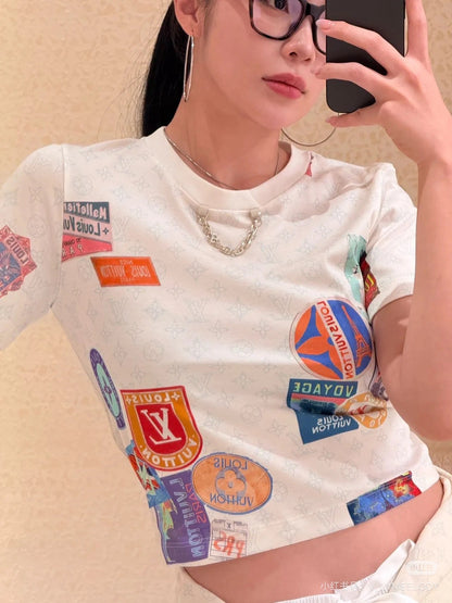 L 25ss monogram t-shirt