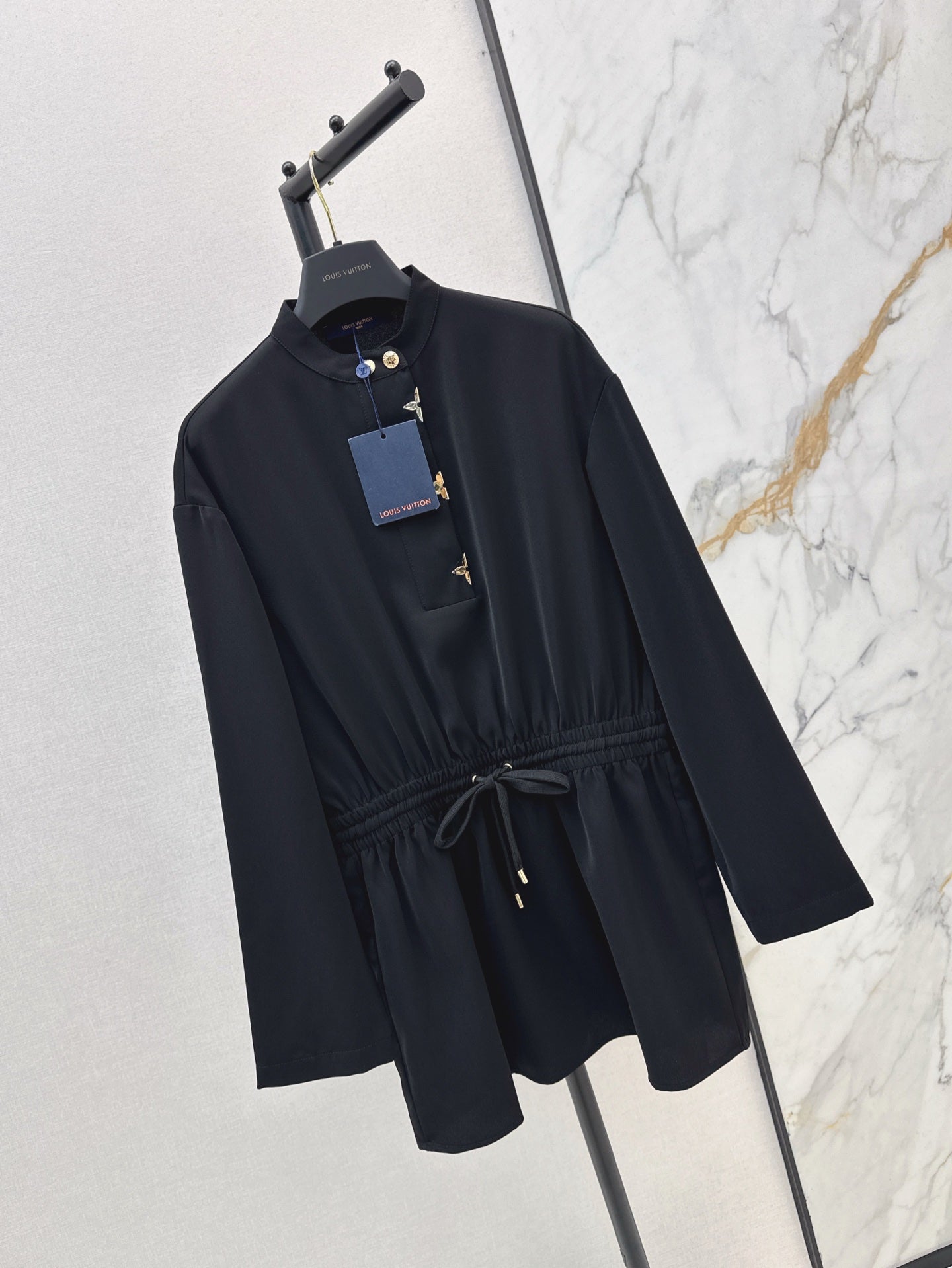L 25ss drawstring dress