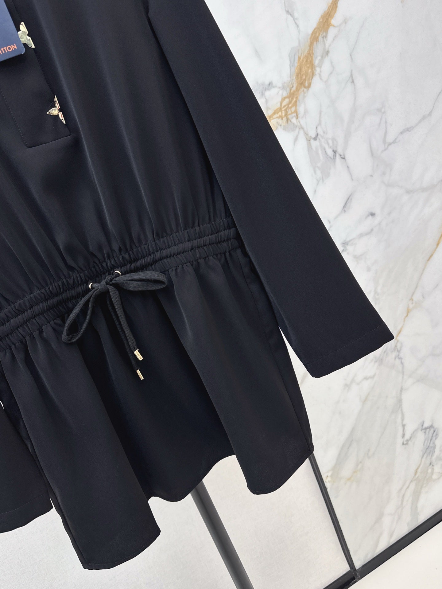 L 25ss drawstring dress