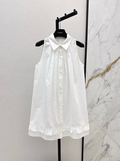 Saint  25ss sleeveless dress