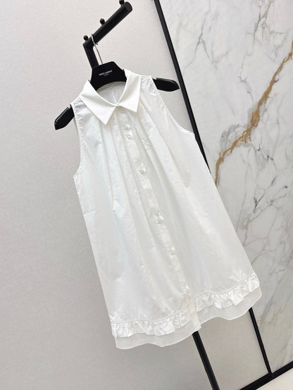 Saint  25ss sleeveless dress