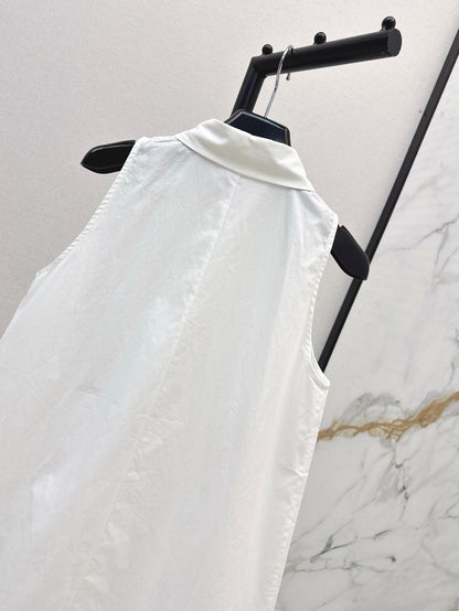 Saint  25ss sleeveless dress