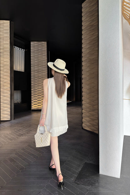 Saint  25ss sleeveless dress