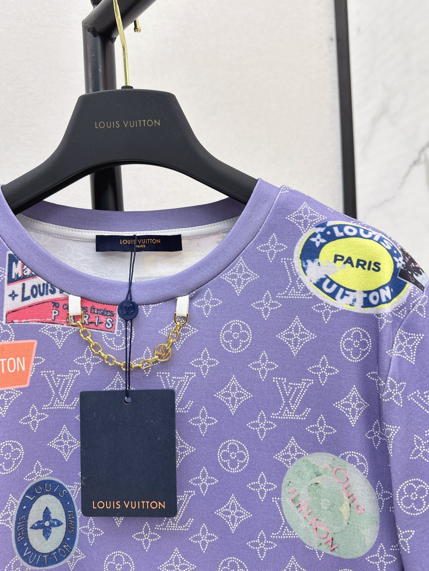 L 25ss print t-shirt