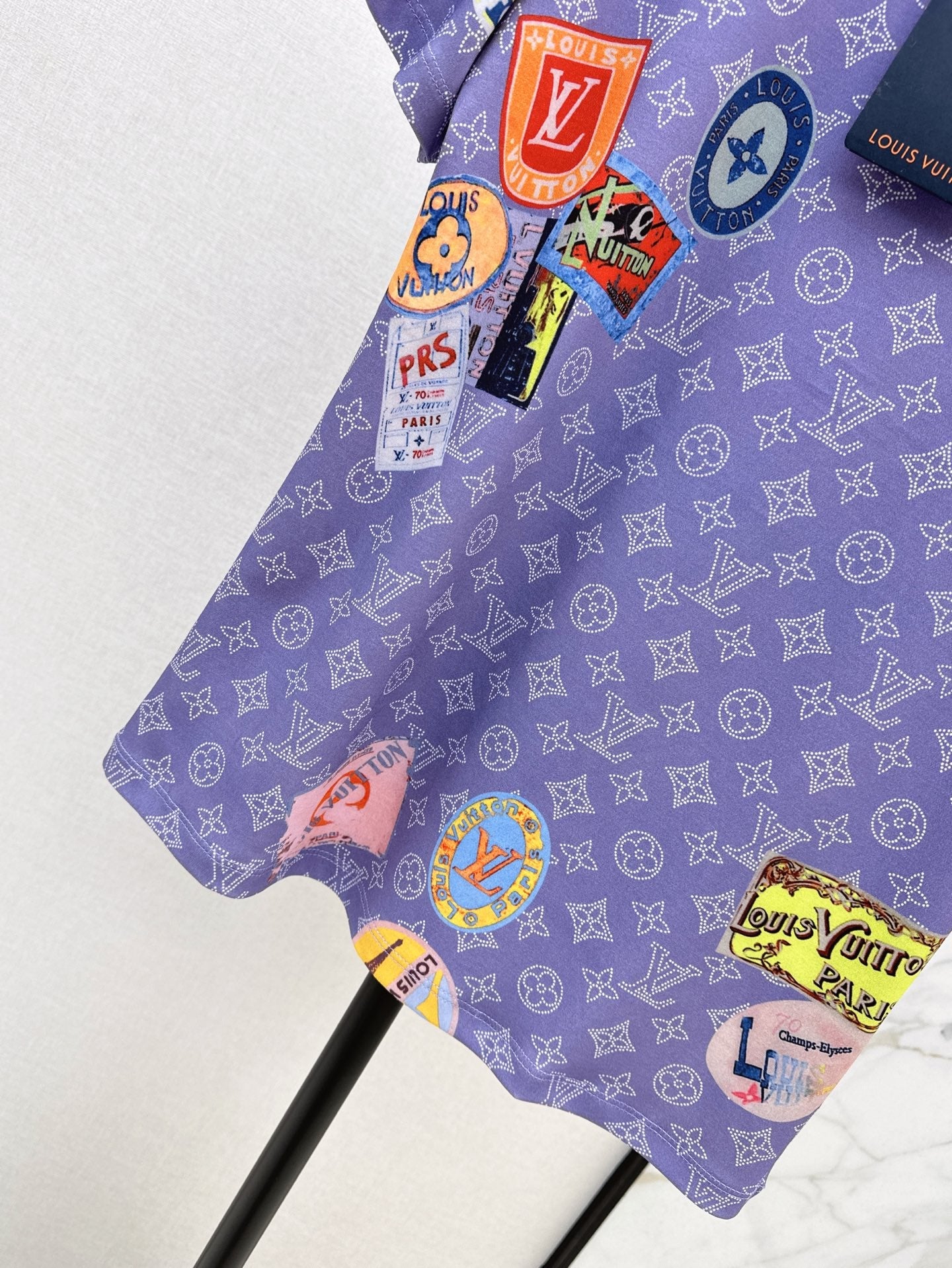 L 25ss print t-shirt