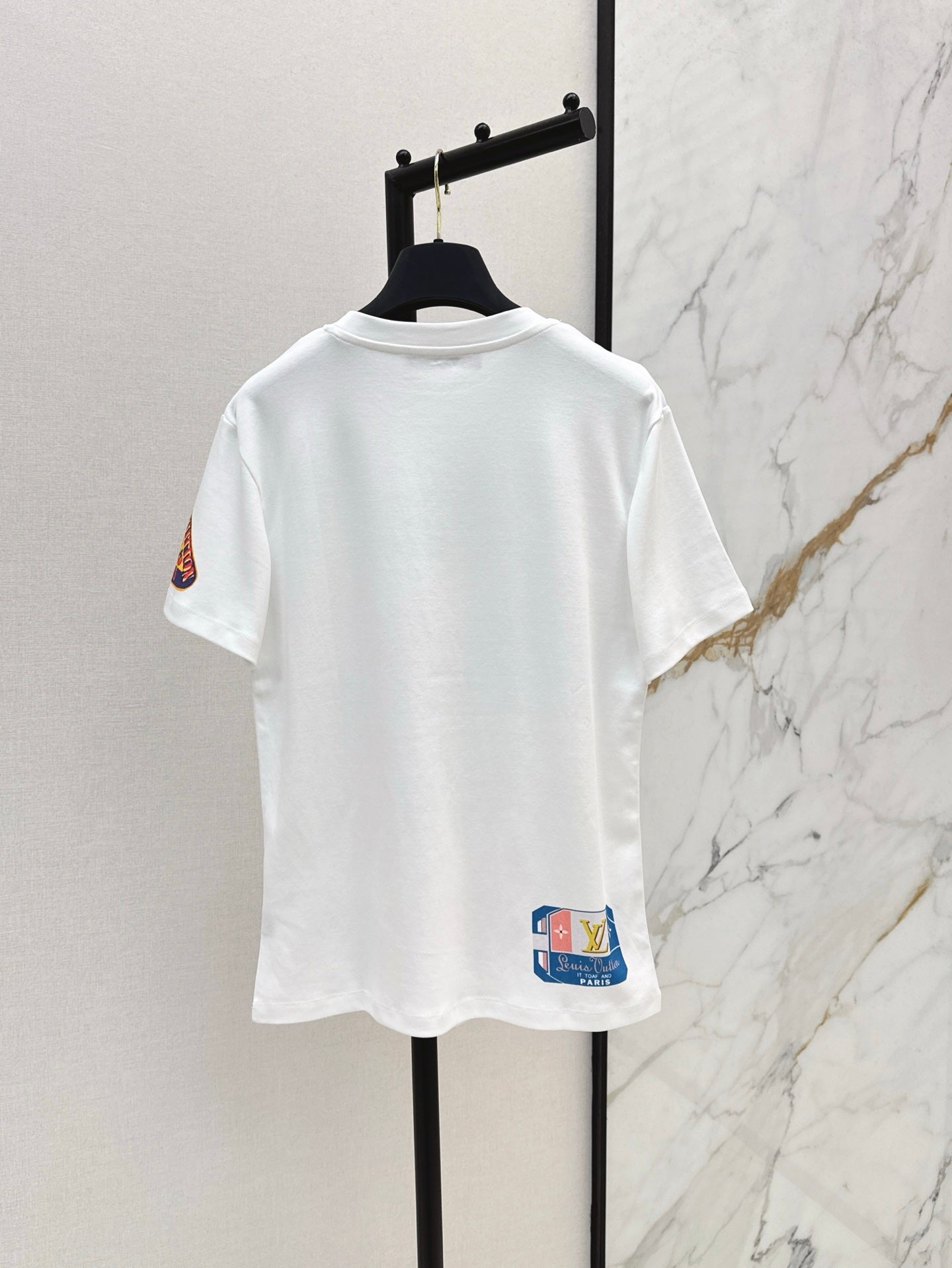 L 25ss print t-shirt