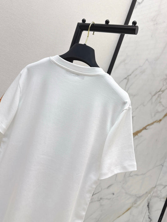 L 25ss print t-shirt