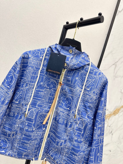 L 25ss print jacket